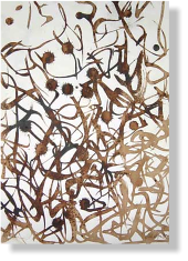 “Ritmos”, 2005, tinta sobre papel, 41,5 x  29,5 cm