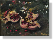 "Desgarro", 2009, óleo sobre lienzo, 14 x 18 cm